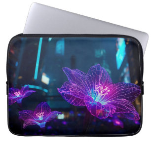 Abstract Neon Veins 13' Laptop Sleeve