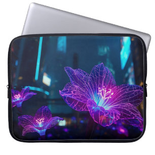 Abstract Neon Veins 15' Laptop Sleeve