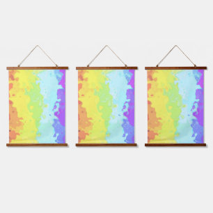 Abstract Neurogender Pride Flag Hanging Tapestry