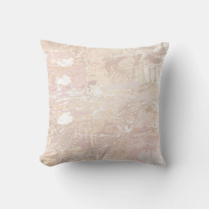 Abstract Neutral Mix Cushion