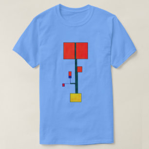 Abstract New Mondrian style art print  T-Shirt
