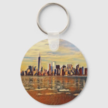 Abstract New York Skyline