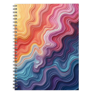 Abstract Notebook colorful