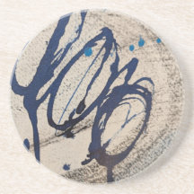 Abstract O - Blue and Grey