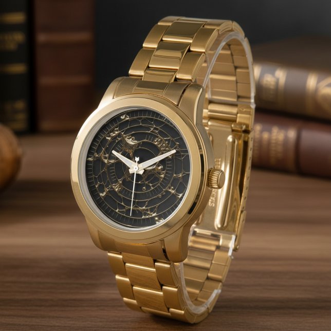 Abstract Obsidian Watch Dial (Creator Uploaded)