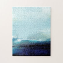 Abstract Ocean Art Scene