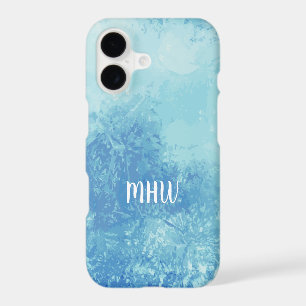 Abstract Ocean custom monogram phone cases