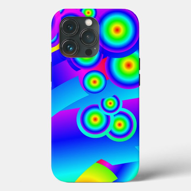 Abstract Ocean waves Case-Mate iPhone Case (Back)