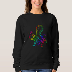 Abstract Octopus Sweatshirt