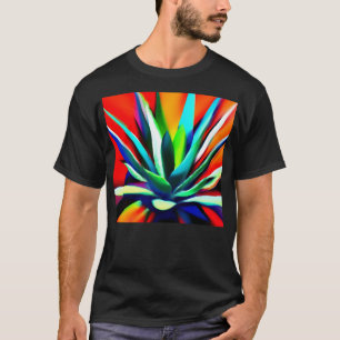 Abstract of a colourful Agave  T-Shirt