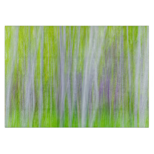 Abstract of Aspen Trees Yakima River Trail, WA Cutting Board
