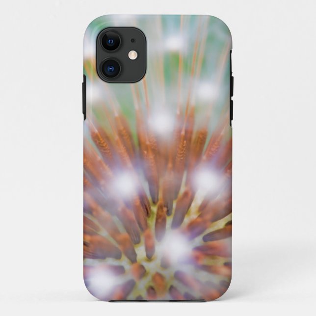 Abstract of dandelion seed head Case-Mate iPhone case (Back)