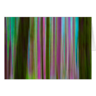 Abstract of Hoh Rain Forest at Dusk   Washington