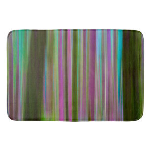 Abstract of Hoh Rain Forest at Dusk Washington Bath Mat