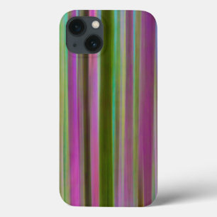 Abstract of Hoh Rain Forest at Dusk   Washington iPhone 13 Case