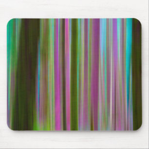 Abstract of Hoh Rain Forest at Dusk Washington Mouse Pad