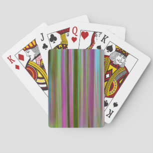 Abstract of Hoh Rain Forest at Dusk Washington Playing Cards