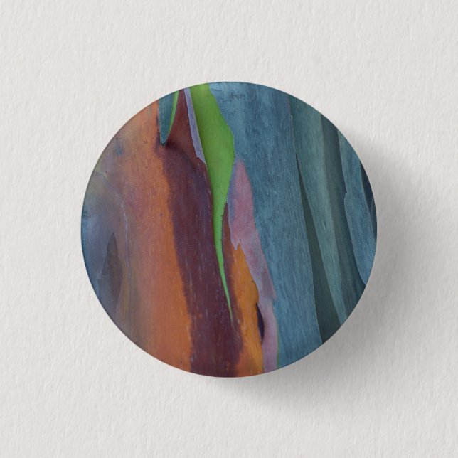 Abstract Of Rainbow Gum Tree 3 Cm Round Badge (Front)