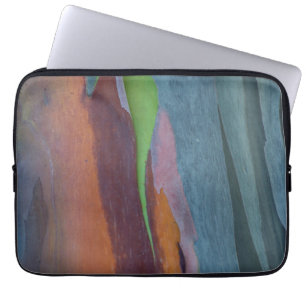 Abstract Of Rainbow Gum Tree Laptop Sleeve