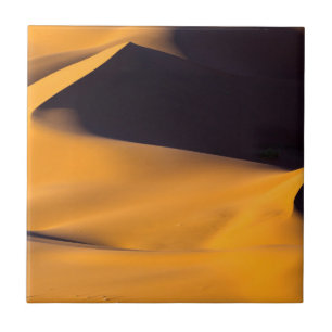 Abstract of sand dune ceramic tile