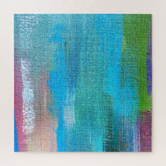 Abstract Oil Paint Canvas Texture Jigsaw Puzzle
