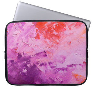 abstract oil paint texture on canvas, background laptop sleeve
