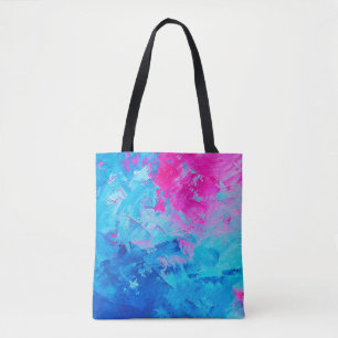abstract oil paint texture on canvas, background tote bag
