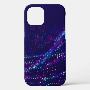 abstract oil paint texture on canvas, backgroundba iPhone 12 case