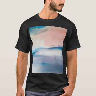 Abstract oil painting, canvas texture. T-Shirt