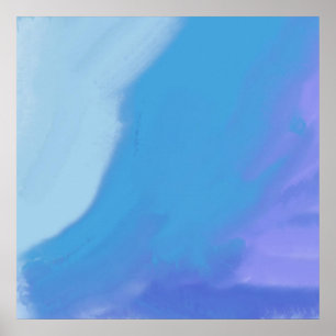 abstract oil painting poster