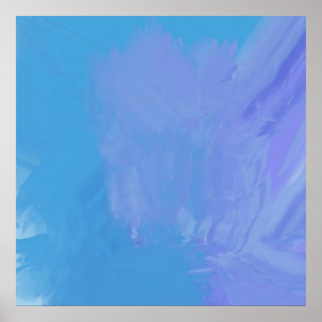 abstract oil painting poster (Front)