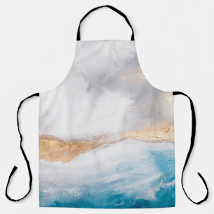 Abstract oil texture background. Paint on canvas. Apron