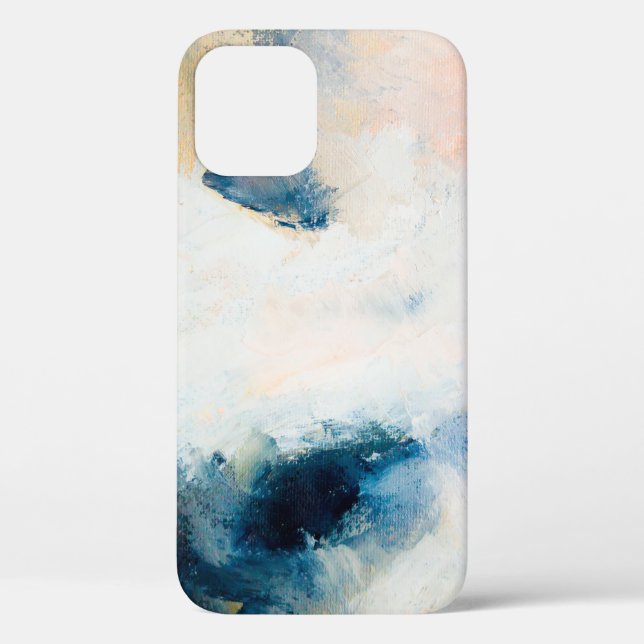 Abstract oil texture background. Paint on canvas.  Case-Mate iPhone Case (Back)