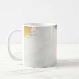 Abstract oil texture background. Paint on canvas. Coffee Mug