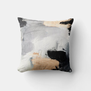 Abstract oil texture background. Paint on canvas.  Cushion