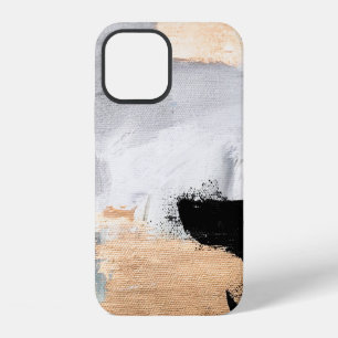 Abstract oil texture background. Paint on canvas. iPhone 12 Case