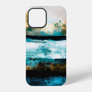 Abstract oil texture background. Paint on canvas. iPhone 12 Case