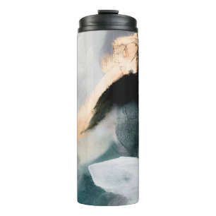 Abstract oil texture background. Paint on canvas.  Thermal Tumbler