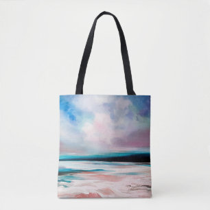 Abstract oil texture background. Paint on canvas. Tote Bag
