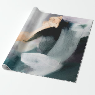Abstract oil texture background. Paint on canvas.  Wrapping Paper