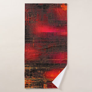 Abstract old background or faded grunge texture. W Bath Towel
