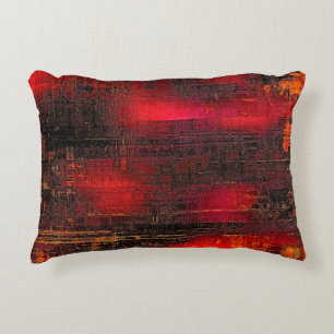 Abstract old background or faded grunge texture. W Decorative Cushion