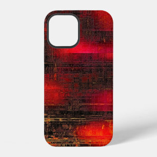 Abstract old background or faded grunge texture. W iPhone 12 Case