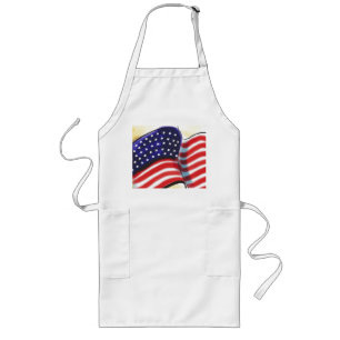 Abstract Old Glory Apron