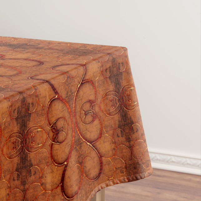abstract old paper background pattern tablecloth (In Situ)