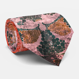 Abstract old retro vintage grunge ornamental decor tie