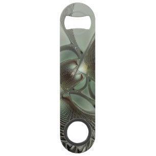Abstract Olive Sage Green Grey Fractal Art Fantasy