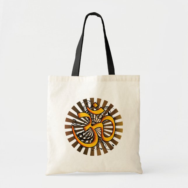 Abstract-om-3 Tote Bag (Front)