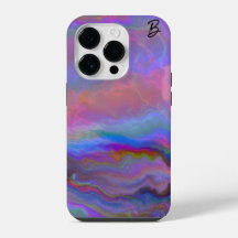 Abstract Opal Agate Personalised Phone Case