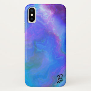 Abstract Opal Agate Personalised Phone Case